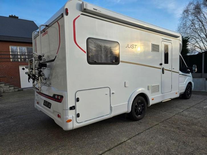 Dethleffs Just Go T6905 - 06/2024 -16.975 km+opties+garantie, Caravans en Kamperen, Mobilhomes, Bedrijf, tot en met 4, Half-integraal