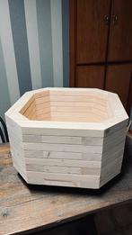 Bloembak op wielen, Tuin en Terras, Bloembakken en Plantenbakken, Ophalen, Nieuw, Hout