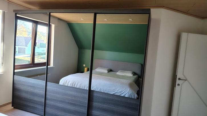 Slaapkamermeubels, Huis en Inrichting, Kasten | Kleerkasten, Gebruikt, Met plank(en), Met hangruimte, Ophalen