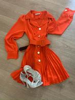 Jurk TU., Made in Italy, Verzenden, Nieuw, Oranje