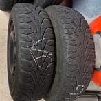 4 Jantes acier Fiesta 2011 + pneus hiver 175/65 R14, 14 pouces, Pneus hiver, 175 mm, Véhicule de tourisme