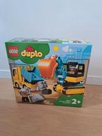 Duplo 10931 - Truck en graafmachine met rupsbanden, Enlèvement, Neuf, Ensemble complet, Duplo