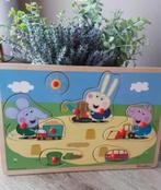 Setje van 2 mooie houten puzzels Peppa Pig & ABC puzzel, Ophalen, Nieuw