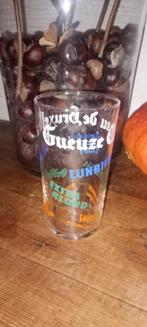 Brasserie bier oud glas Gueuze Caveau de Bruxelles, Verzamelen, Ophalen of Verzenden, Gebruikt, Glas of Glazen, Overige merken