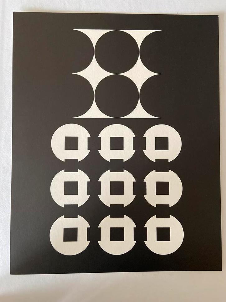 Uniek vintage werk - Vasarely 1970, Antiek en Kunst, Kunst | Overige Kunst, Ophalen