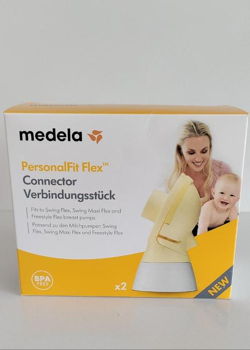 Medela PersonalFit Flex Connectoren 2 Stuks, Kinderen en Baby's, Babyvoeding en Toebehoren, Zo goed als nieuw, Borstkolf, Ophalen