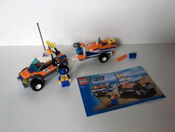Lego City - Kustwacht 4x4 en waterscooter - 7737 beschikbaar voor biedingen