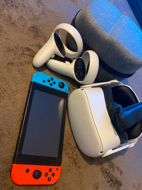 Oculus Quest 2 metNintendo switch bij, Games en Spelcomputers, Games | Nintendo Switch, Gebruikt, Ophalen