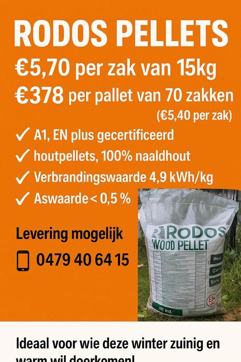 Pellets, Tuin en Terras, Brandhout, Ophalen