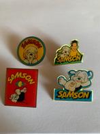 Lot van 4 retro Pins van Samson en Gert, Verzamelen, Ophalen of Verzenden, Zo goed als nieuw