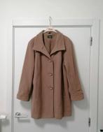 Camel kleur jas met Wol , mt 42, Kingfield, Enlèvement ou Envoi, Comme neuf, Taille 42/44 (L)