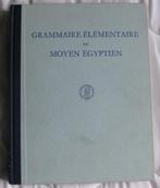 Grammaire élémentaire du Moyen Egyptien, Ophalen, Zo goed als nieuw