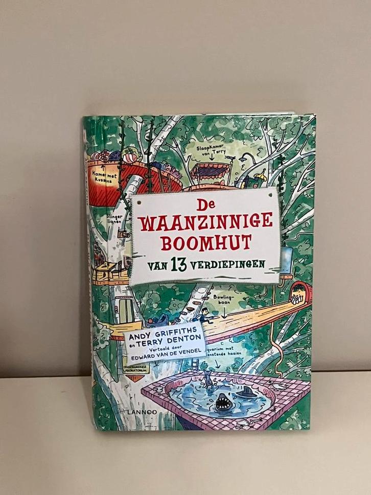 Terry Denton - De waanzinnige boomhut van 13 verdiepingen, Boeken, Kinderboeken | Jeugd | onder 10 jaar, Ophalen of Verzenden