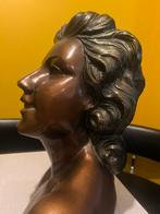 Antiek borstbeeld Art Deco periode, Ophalen of Verzenden