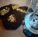 Epoxy onderleggers (nieuw), Ophalen of Verzenden, Nieuw, Glas of Kopje