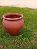 Terracotta bloempot, Jardin & Terrasse, Pots de fleurs, 25 à 40 cm, Terracotta, Rond, Utilisé