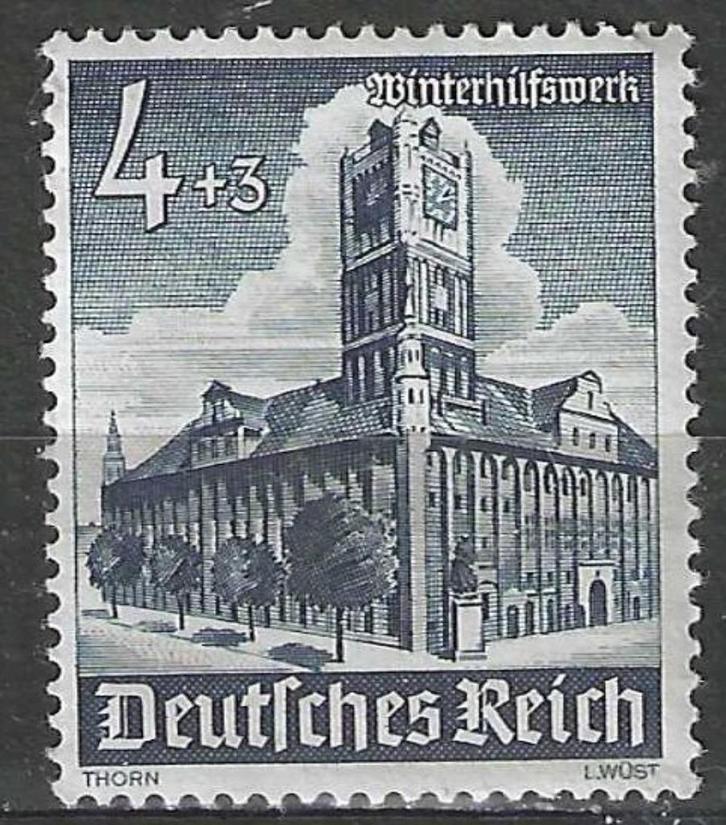 Duitsland 1940 - Yvert 676 - Stadhuis van Thorn (PF), Postzegels en Munten, Postzegels | Europa | Duitsland, Verzenden