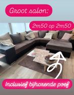 Hoeksalon, Huis en Inrichting, Ophalen, Gebruikt, Stof