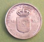 1960 1 franc Congo belge, Metaal, Ophalen, Losse munt