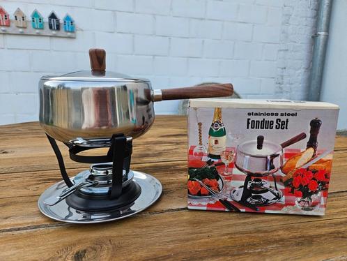 Vintage fondue, Electroménager, Appareils à gourmet, Comme neuf, Enlèvement ou Envoi