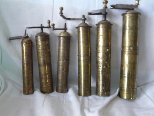 moulins à café « turcs » vintage en cuivre 6, Antiquités & Art, Antiquités | Bronze & Cuivre, Cuivre, Enlèvement ou Envoi
