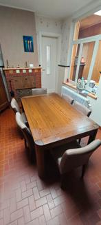 Eettafel en 6 stoelen, Huis en Inrichting, Complete eetkamers