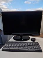 Samsung syncmaster LW 2433 monitor met muis en toetsenbord, Virtual Reality, Enlèvement, Samsung, Comme neuf