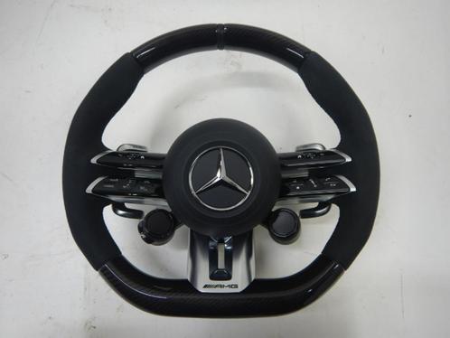 Mercedes-Benz S63 AMG W223 Stuur  + airbag Alcantara Carbon, Auto-onderdelen, Besturing, Mercedes-Benz, Gebruikt, Ophalen of Verzenden