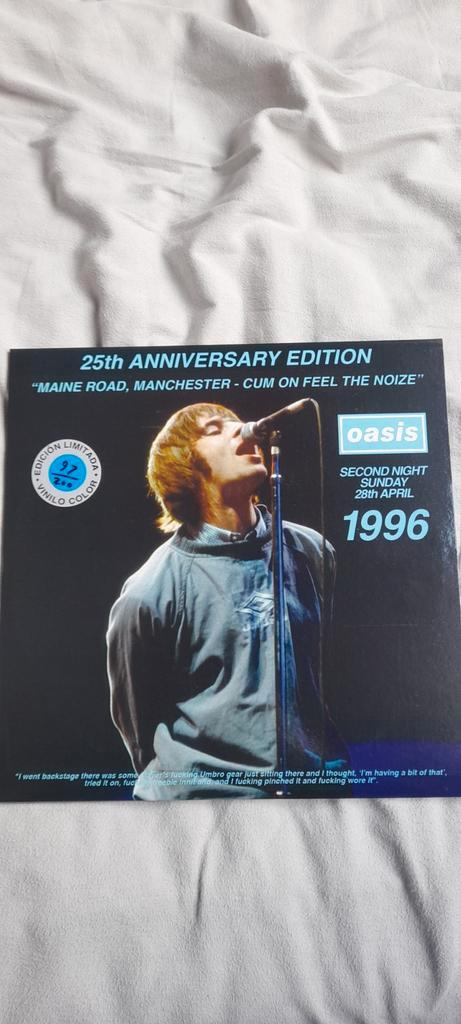 Oasis - Maine Road, édition 25e anniversaire, deuxième soiré, CD & DVD, Vinyles | Rock, Comme neuf, Alternatif, 12 pouces, Enlèvement ou Envoi