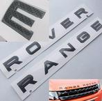 Carbon 3D chroom chrome RANGE ROVER sticker embleem set, Auto diversen, Autostickers, Ophalen of Verzenden
