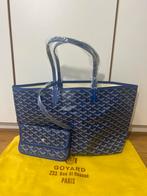 Luxe blauwe Goyard tas, Handtassen en Accessoires, Ophalen, Zo goed als nieuw, Blauw, Handtas