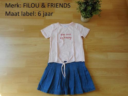 Set - FILOU & FRIENDS - 6 jaar (Art. K38), Enfants & Bébés, Vêtements enfant | Taille 116, Comme neuf, Enlèvement ou Envoi