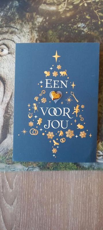 ❤️ Efteling Christmas Hearts Pin Staff, édition limitée, Enlèvement ou Envoi, Neuf, Bouton ou Épingle
