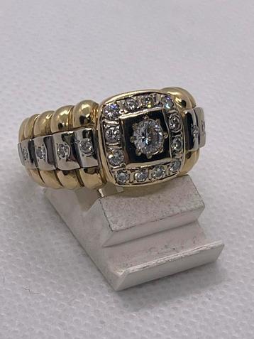 18 karaat Rolex ring met diamanten  beschikbaar voor biedingen
