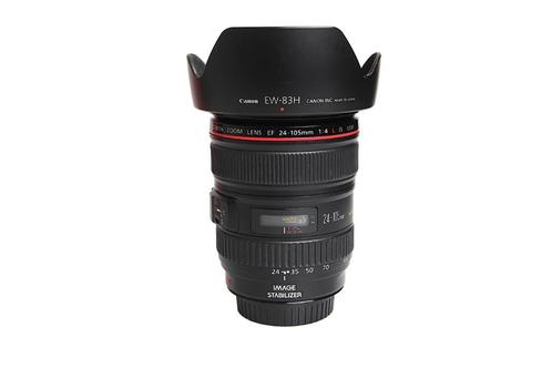 Canon EF 24-105mm F4 L IS USM lens met 1 jaar garantie, Audio, Tv en Foto, Foto | Lenzen en Objectieven, Zo goed als nieuw, Standaardlens