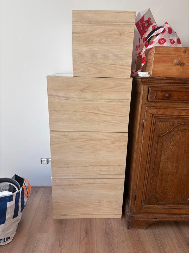 4 Hangkasten, Huis en Inrichting, Kasten | Wandmeubels, Gebruikt, Ophalen