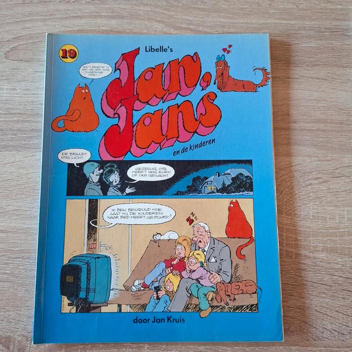 Jan Jans en de kinderen nr 19, Boeken, Stripverhalen, Gelezen, Ophalen of Verzenden