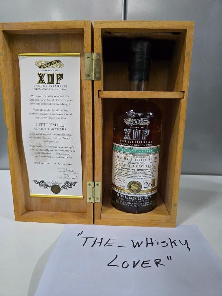 XOP little mill 26yo (2014) dl10599, Verzamelen, Wijnen, Nieuw, Overige typen, Overige gebieden, Ophalen