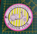 Sticker Vespa Laurent David Scooter Club Fluo, Ophalen of Verzenden