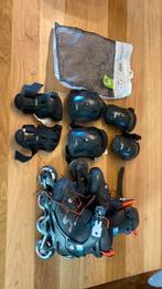 Inline skates maat 32-35 Oxelo, Sport en Fitness, Skeelers, Gebruikt, Kinderen, Inline skates 4 wielen, Ophalen
