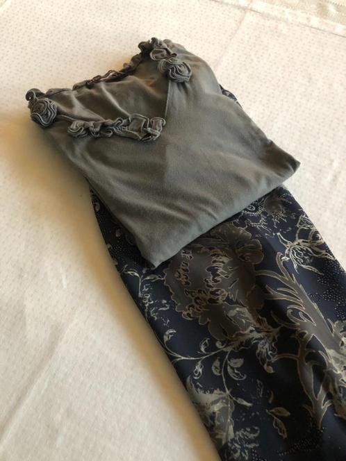 Rok "Olsen" met bijpassende zijden bloes en t-shirt, Kleding | Dames, Rokken, Blauw, Ophalen of Verzenden