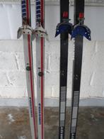 Lot de 2 paires de Ski de Fond+ 4 Bâtons, Ski de fond, 180 cm ou plus, Fischer, Utilisé