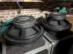 4x ATC PA100-375 subwoofer drivers, Gebruikt, Subwoofer, 120 watt of meer, Ophalen
