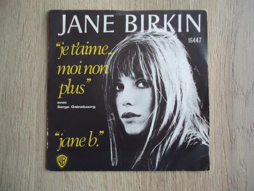 Part 138 - Single van "Jane Birkin" Je T'Aime Moi Non Plus., Cd's en Dvd's, Vinyl Singles, Zo goed als nieuw, Single, Pop, 7 inch