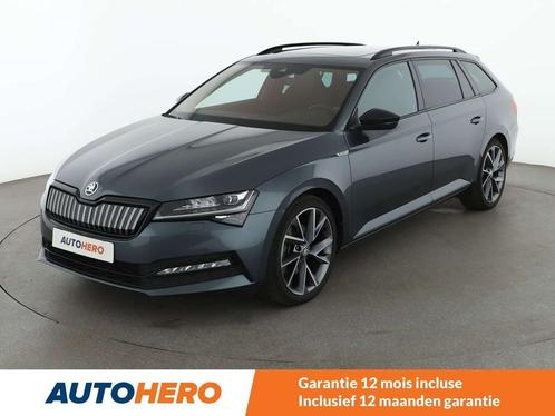 Skoda Superb 1.4 Plug-in Hybrid Sportline iV (bj 2020), Auto's, Skoda, Te koop, Superb, ABS, Achteruitrijcamera, Adaptive Cruise Control