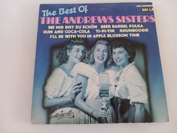 Vinyl 2LP Andrews Sisters Best of Jazz big band swing pop beschikbaar voor biedingen