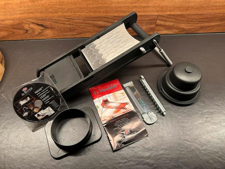 De Buyer Mandoline swing zwart, Maison & Meubles, Cuisine | Ustensiles de cuisine, Comme neuf, Enlèvement