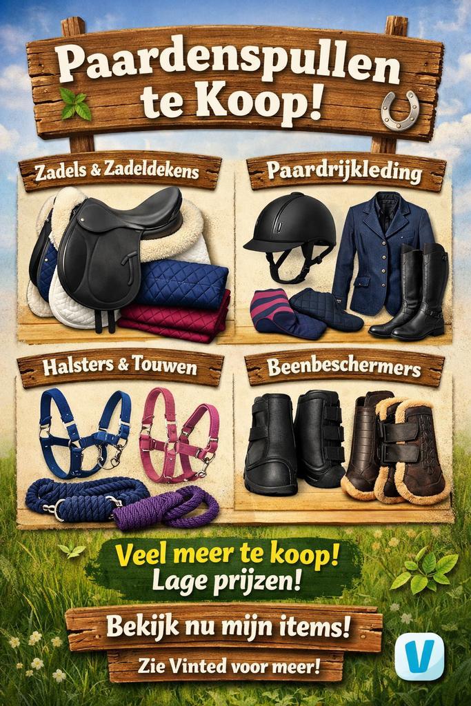 Paardenspullen te koop, Dieren en Toebehoren, Paarden en Pony's | Overige Paardenspullen, Overige soorten, Ophalen