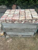 Oude steen , gekuist , 900 stuks, Doe-het-zelf en Bouw, Metselstenen, Ophalen, Gebruikt, Bakstenen