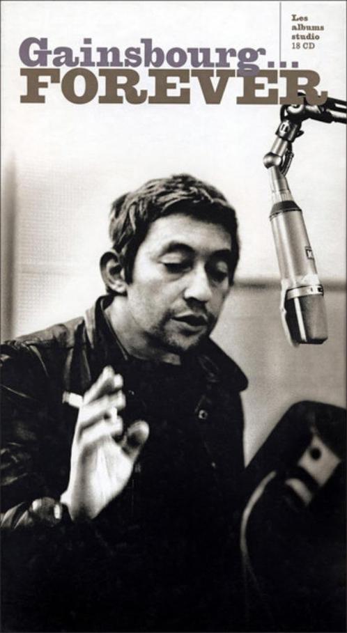 Gainsbourg Forever 2003 boxset - 17 CD's 💿 💿 💿 💿 💿 💿, Cd's en Dvd's, Cd's | Pop, Zo goed als nieuw, 1960 tot 1980, Boxset
